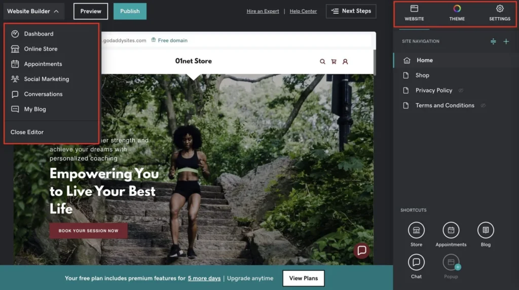 How to Build a Website on GoDaddy: A Step-by-Step Guide