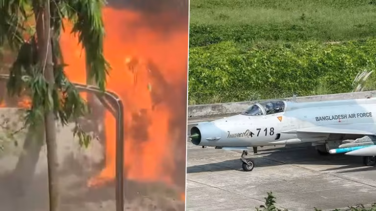 Bangladesh Air Force Plane Crashes into Milestone College Campus in Dhaka