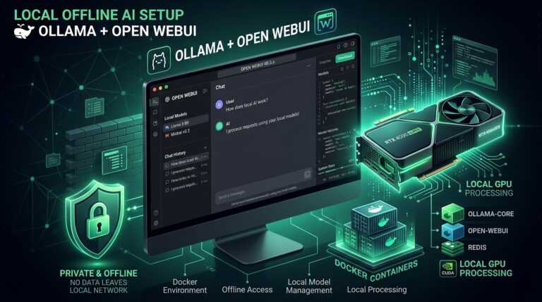 Building a Local AI Assistant with Ollama and Open WebUI: Complete Offline Setup Guide