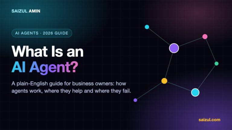 What Is an AI Agent? A Plain-English Guide for Business Owners (2026)