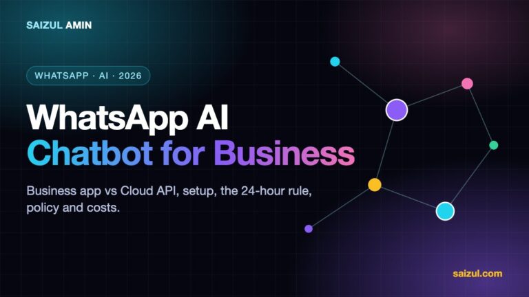 WhatsApp AI Chatbot for Business: How to Build One That Customers Actually Like (2026 Guide)